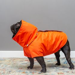 French Bulldogs Custom Waterproof Raincoats Dog Spring Autumn Coat Frenchies Fall Rainy Weather WaterResistant Coat
