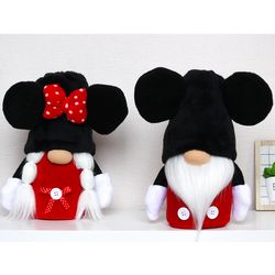 Mickey mouse Gnome / Animal plush toy / Mickey Mouse Decor