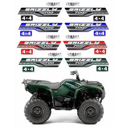 Yamaha Grizzly 500-700 decal stickers kit