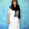 Hand knit black scarf, Warm Russian Orenburg shawl, Wool wrap, Goat down stole, Lace cover up, Kerchief, Mourning cape 6.JPG