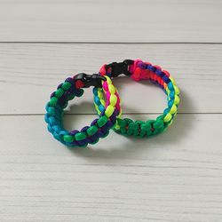 set of bracelets,children's paracord bracelet,paracord bracelet,classic bracelet
