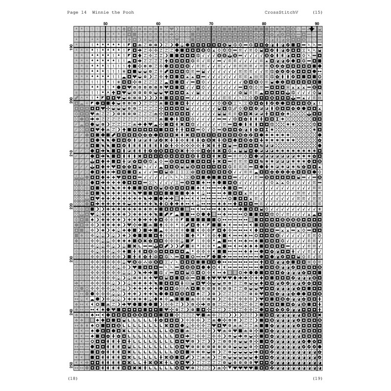 Winnie the Pooh bw chart20.jpg