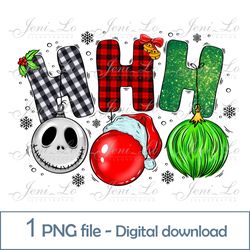 Ho Ho Ho Christmas decorations 1 PNG file Merry Christmas clipart Christmas lights design funny Sublimation Download