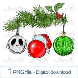 Christmas decorations 1 PNG file Merry Christmas clipart Christmas lights design Christmas friends Sublimation Download