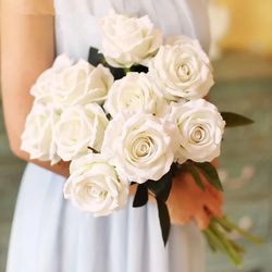 real touch roses bouquet