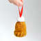 Christmas Tree Ornament Tiny knit hat 1 piece Christmas tree decorations Mini hats