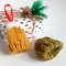 Christmas Tree Ornament Tiny knit hat 1 piece Christmas tree decorations Mini hats