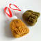 Christmas Tree Ornament Tiny knit hat 1 piece Christmas tree decorations Mini hats
