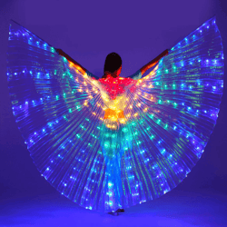 Belly Dance Glow Light Up Costume