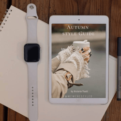 Autumn Style Guide eBook | Autumn Planner | Wardrobe planner