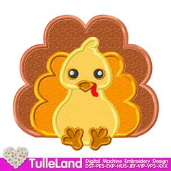 My 1st Thanksgiving turkey Baby Girl first 1st Thanksgiving Applique Machine embroidery design