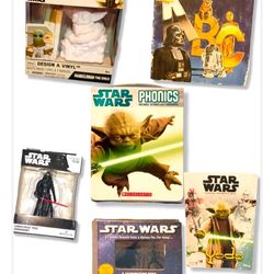 100 Dollar Value Star Wars Memorabilia lot old and new