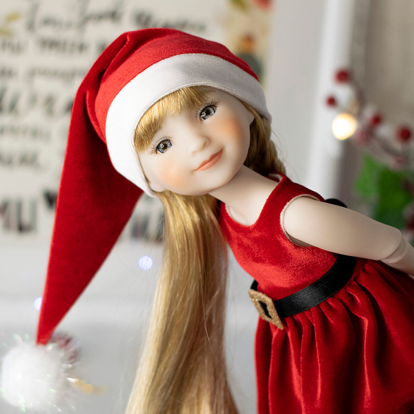 Santa-costume-for-doll-Ruby-Red-Fashion-Friends-14.5-inch