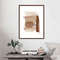 Beige Abstract posters of 3 on the wall, easy to download 1