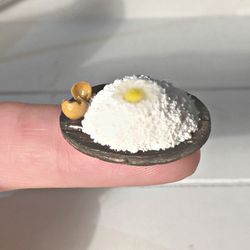 Dollhouse miniature 1:12 Cooking dough