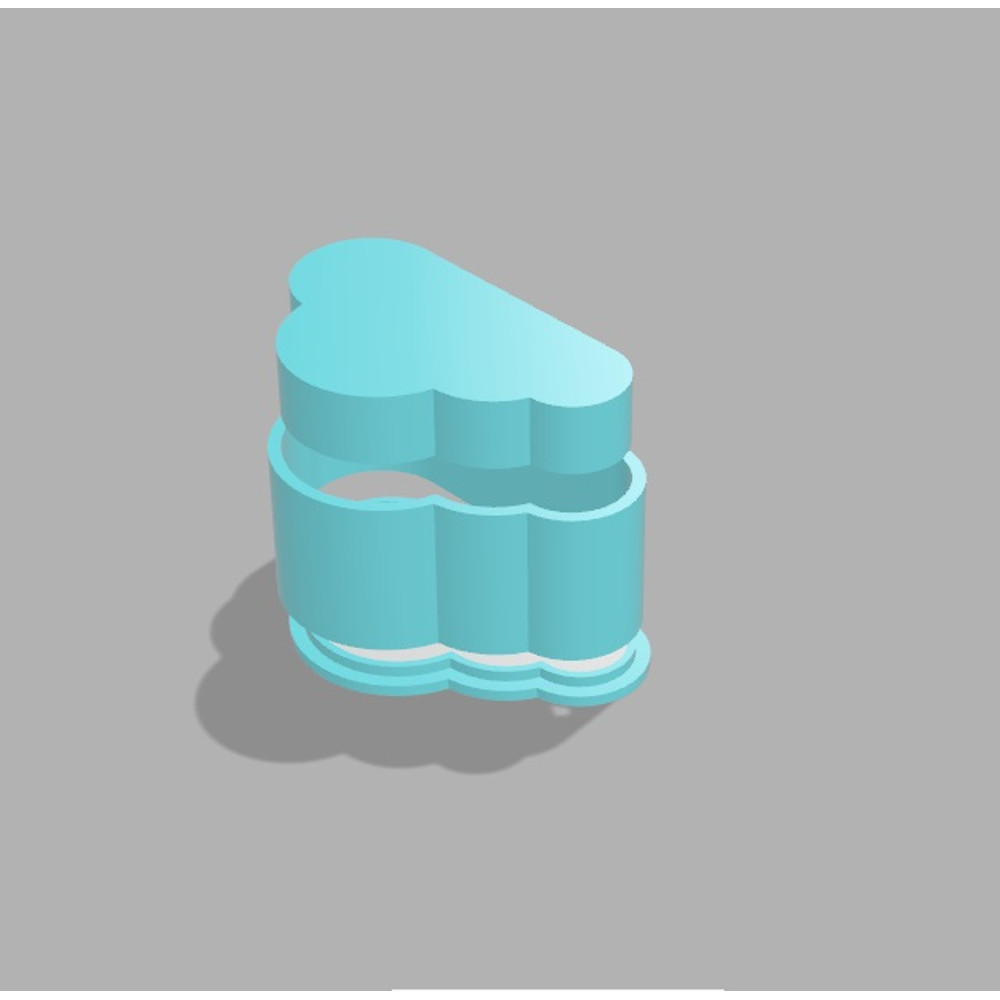 Cloud Bath Bomb 3d printing File