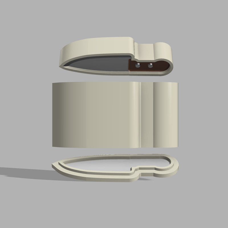 Knife Bath Bomb 3d printing File