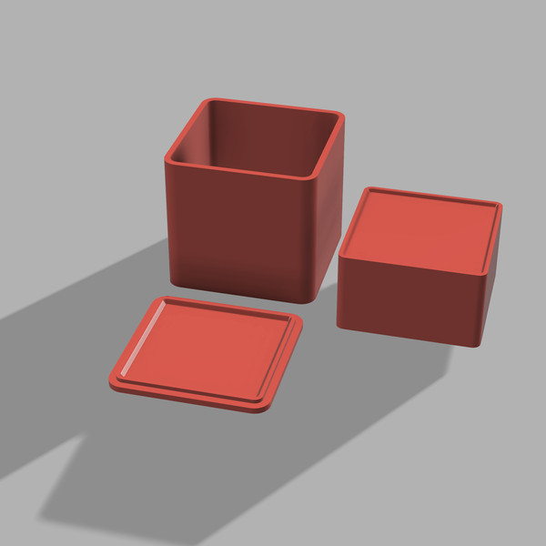 Cube Bath Bomb Mold 3D model