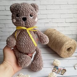 Teddy bear,plush bear,Classic teddy bear,handmade bear plush