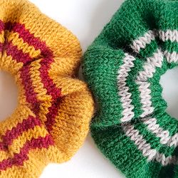 hufflepuff scrunchies slytherin scrunchies griffindor knit scrunchies for women large size women scrunchies scrunchie