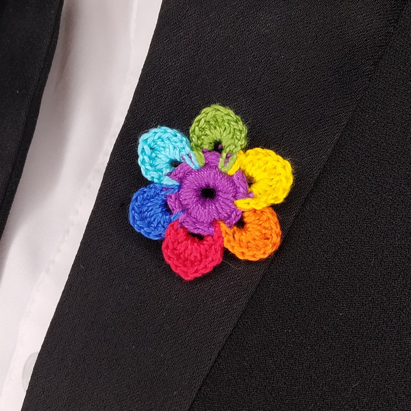 rainbow-floral-pin