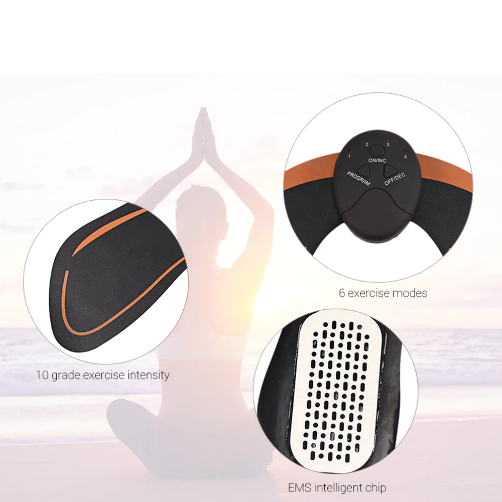 Advanced EMS device for muscle strengthening