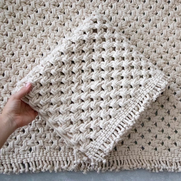 Macrame Rug Pattern, Macrame Pattern, Macrame PDF | Inspire Uplift
