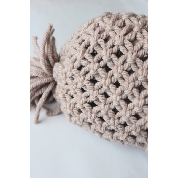 Macrame Cap Pattern Pdf Free Macrame beanie hat pattern PDF, Easy macrame tutorial for be | Inspire ...