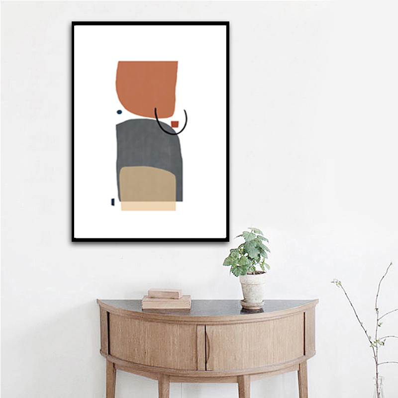 Woman abstract posters of 3 on the wall, easy to download 1