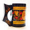 8 Vintage USSR Hand Painted Russian KHOKHLOMA Wooden Mug devoted Olympic Games Moscow 1980.jpg