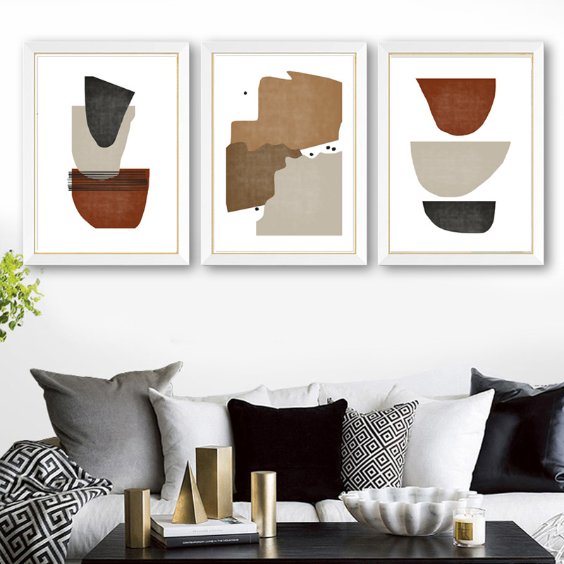 3 posters that can be downloaded in brown tones 3