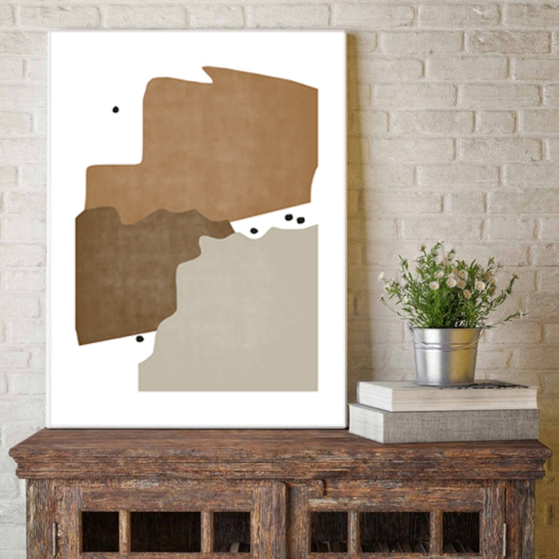 3 posters that can be downloaded in brown tones 1