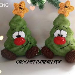 Christmas crochet pattern, Christmas tree