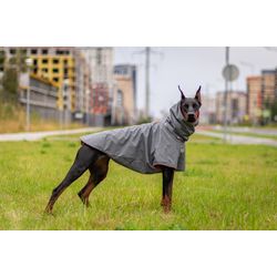 Doberman Custom Waterproof Raincoats Dog Spring Autumn Coat Frenchies Fall Raincoat Rainy Weather Water Resistant Coat