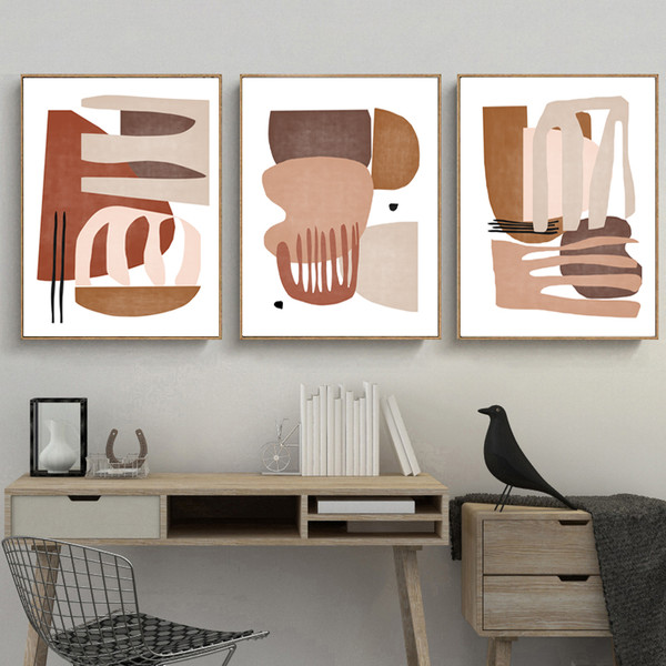 3 posters that can be downloaded in brown tones 3
