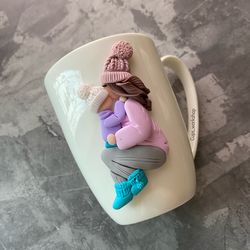 Unique Mother's Day Gift, Personalised Mum Gift, Mum Birthday Gift, Mother and Daughter mug, Gift from Daughter
