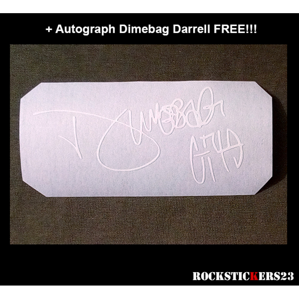 Autograph Dimebag Darrell  pantera band metal.png