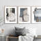 Three abstract posters in gray tones can be downloaded 3