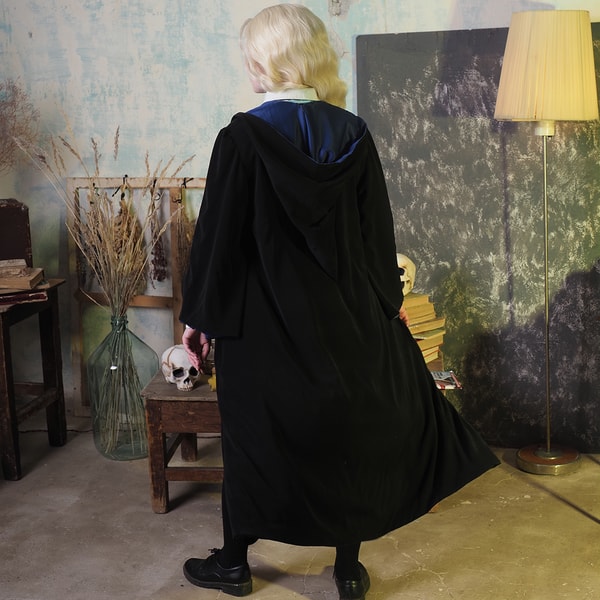 Modern Robe Wizard Black and Blue Wizard Robe | Inspire Uplift