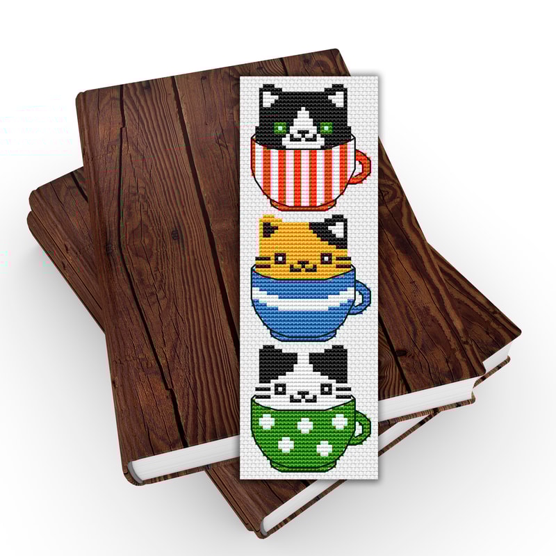 cross stitch bookmark PDF