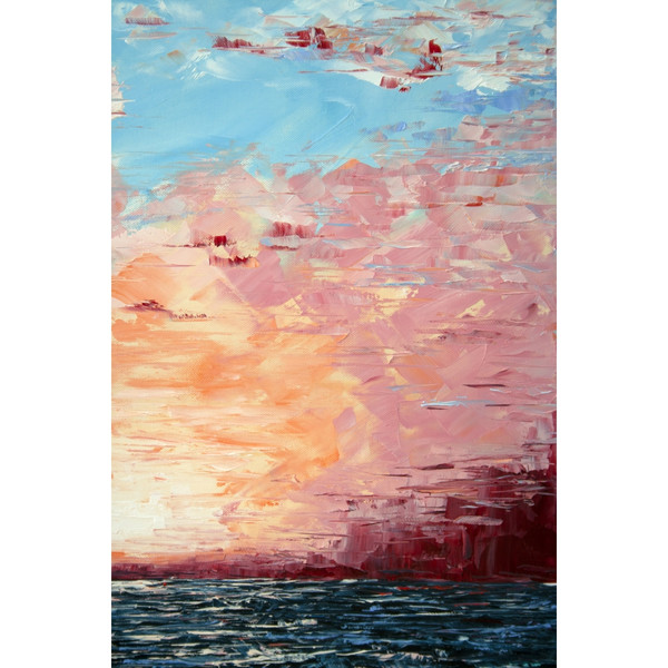 yacht-sailboat-sea-painting-interior-red-boat-expressionism-Oil-painting-Fine-Art-Modern-Paintings-sunset-MikePhil-sea-oil-painting-10.jpg