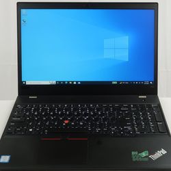 Lenovo ThinkPad T580 15" Intel Quad Core i7-8650U 16GB 512GB SSD Touch Complete