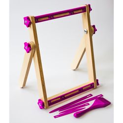 Weaving loom with stand, Weaving loom kit for beginners
