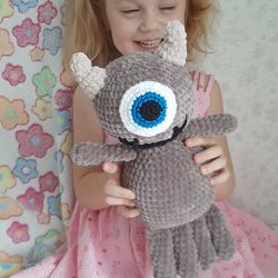 Crochet Toy Inspired by Little Mikey,Plush Stuffed Toy Mike