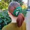 Slytherin Knit Scrunchies for women Large Size hair accessories women Scrunchies women hair accessories