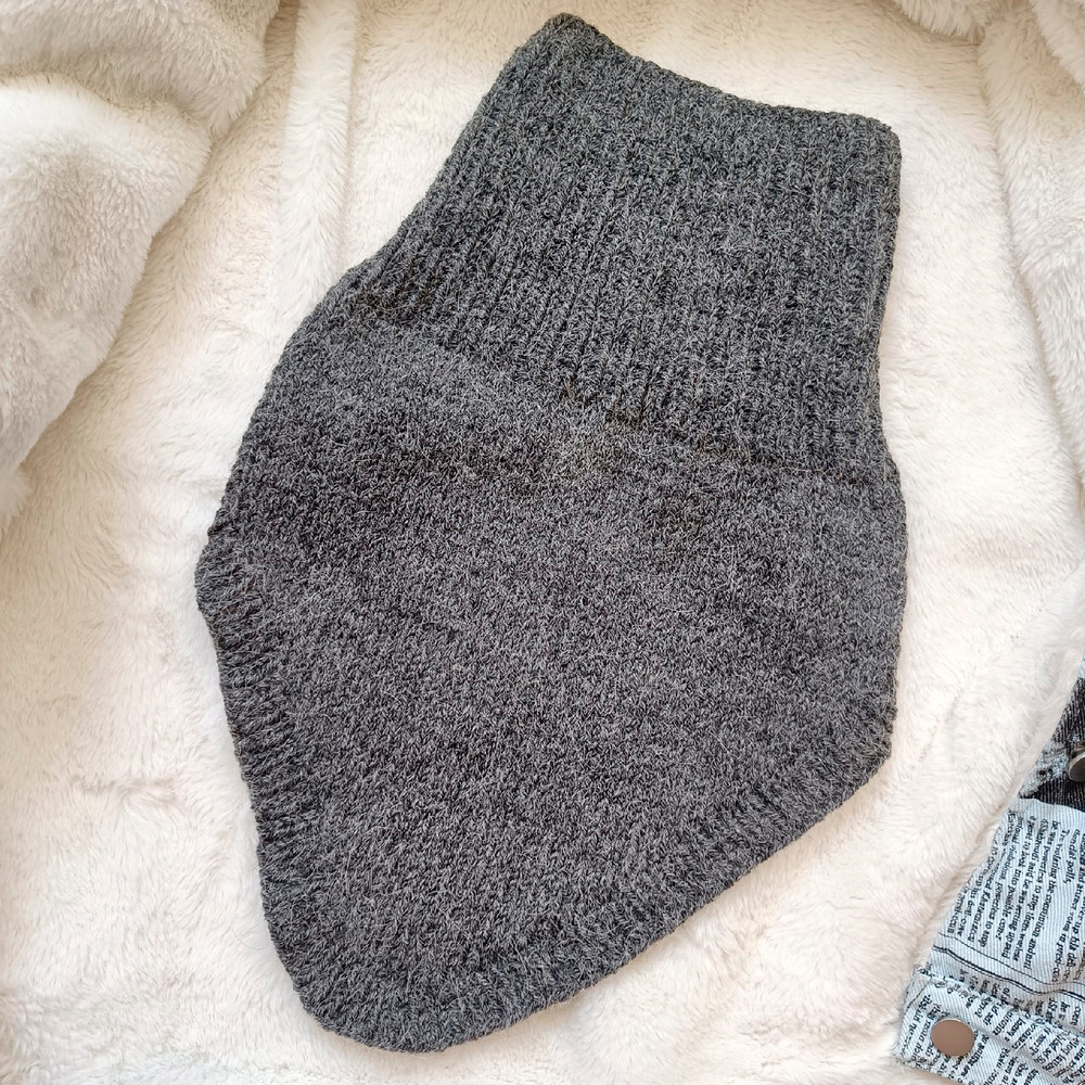 HandKnit women neckwarmer alpaca knit neckwarmer warm soft snood Christmas gift
