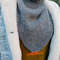 HandKnit women neckwarmer alpaca knit neckwarmer warm soft snood Christmas gift