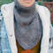 HandKnit women neckwarmer alpaca knit neckwarmer warm soft snood Christmas gift