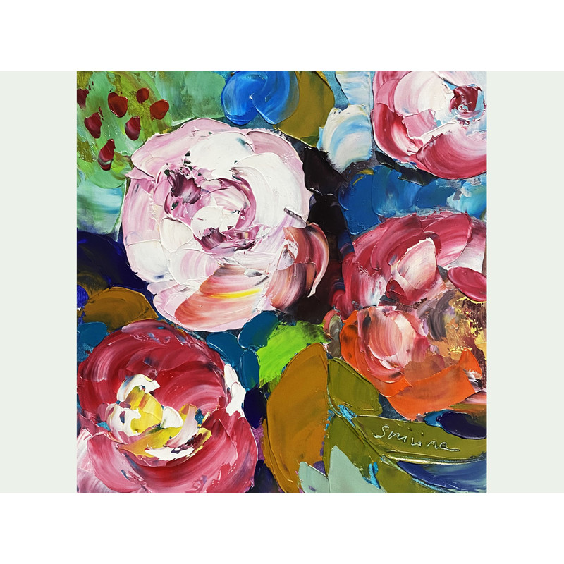 funky floral oil painting flower original art -15.jpg