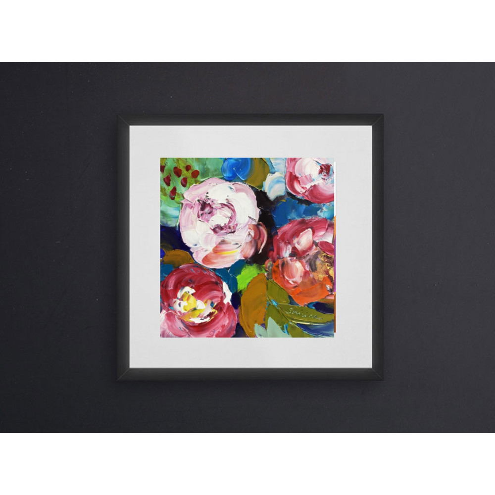 funky floral oil painting flower original art 4.jpg